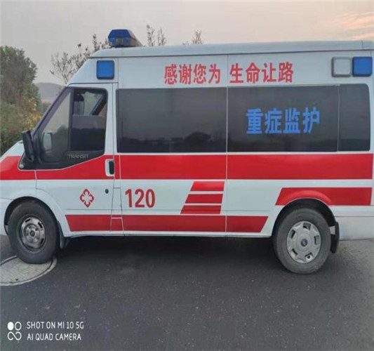 洛南救护车出租服务案例3